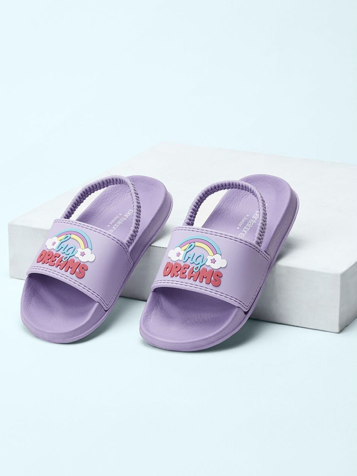 Pantaloons Junior Lilac Back Strap Sandals