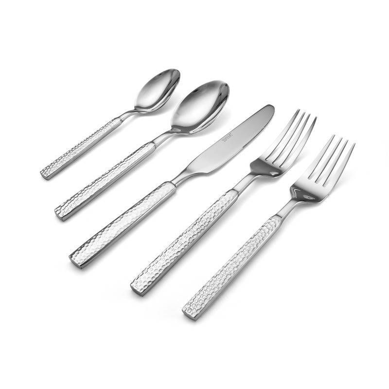 Towle 20pc Stainless Steel Living Forged Lawton Silverware Set