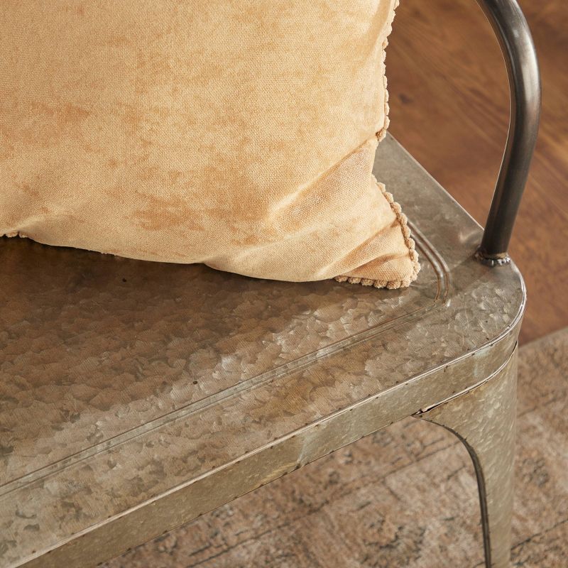 Metal Garden Bench - Olivia & May