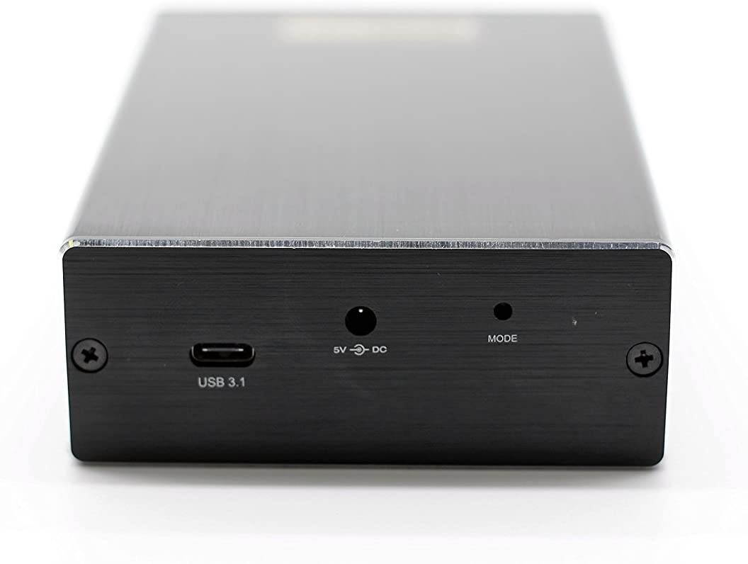 CineRAID CR-H218 Gen. 2 (Two Bay Portable USB 3.1 Gen. 2 Type C 2.5" Drive/RAID Enclosure)