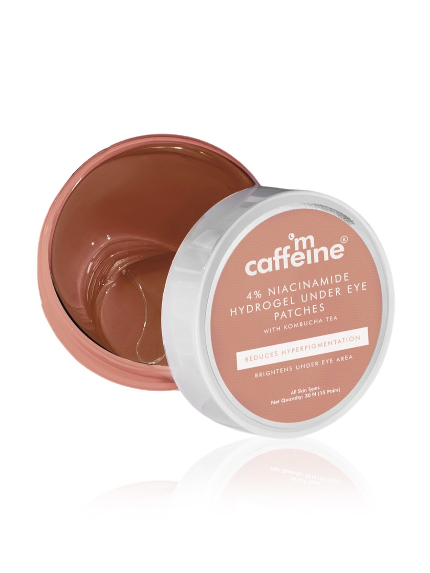 mCaffeine 4% Niacinamide Hydrogel Under Eye Patches - 15 Pairs