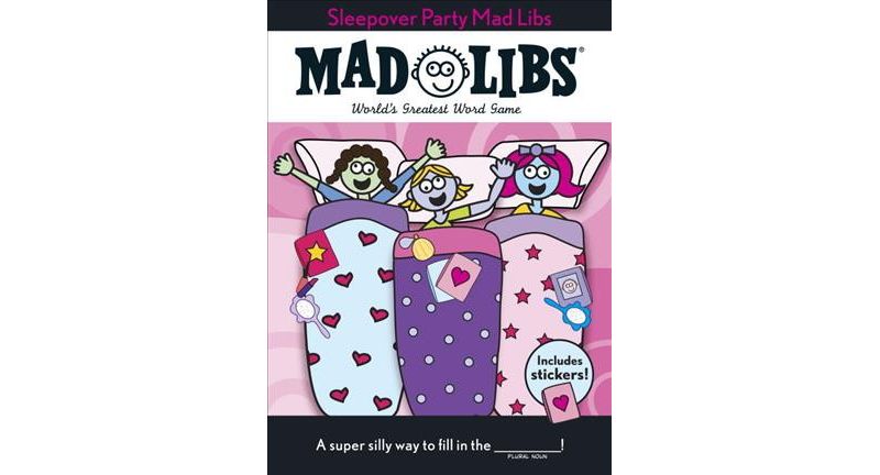 Sleepover Party Mad Libs - (Paperback)