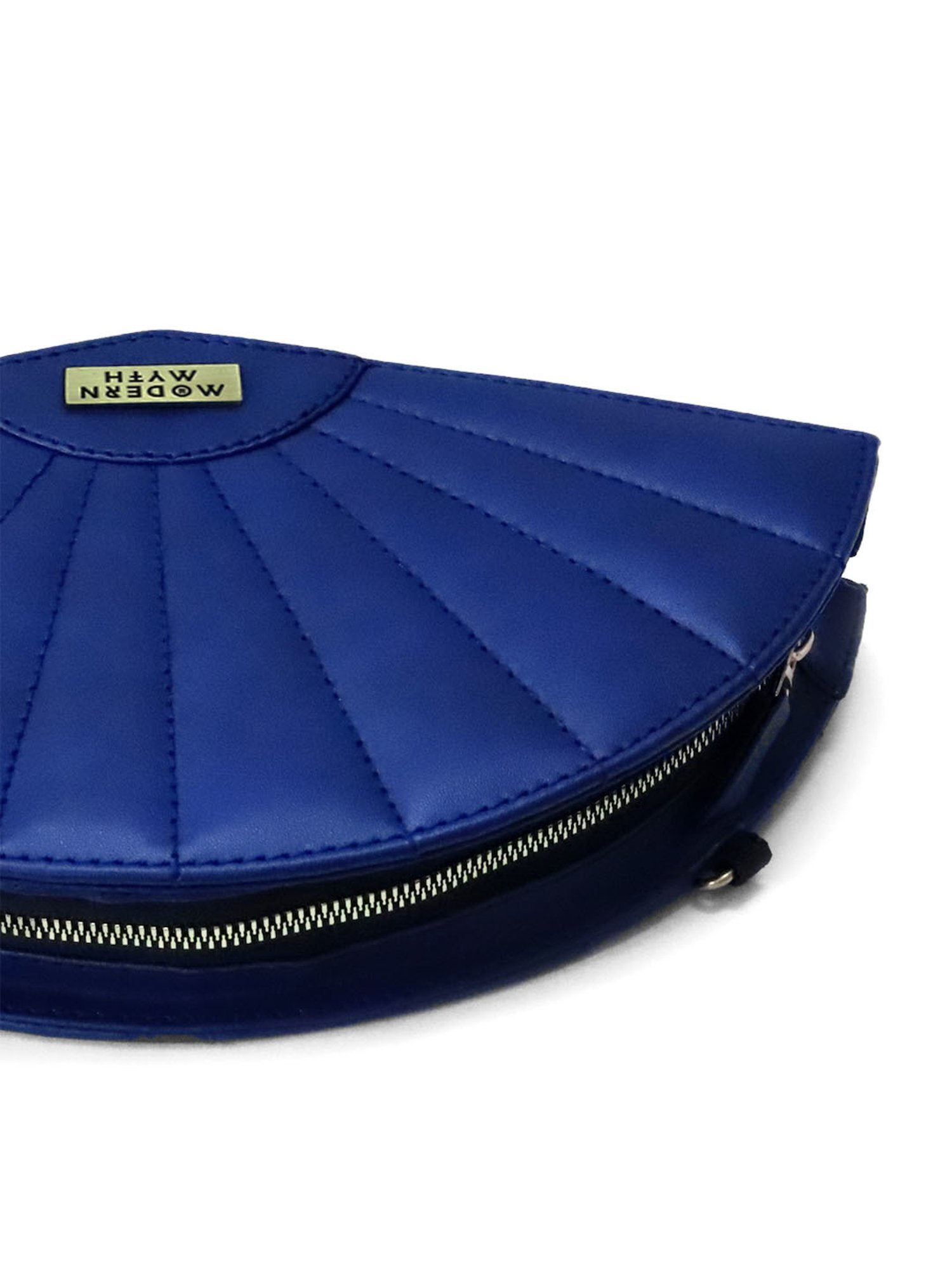 Modern Myth Blue Medium Fan Cross Body Bag