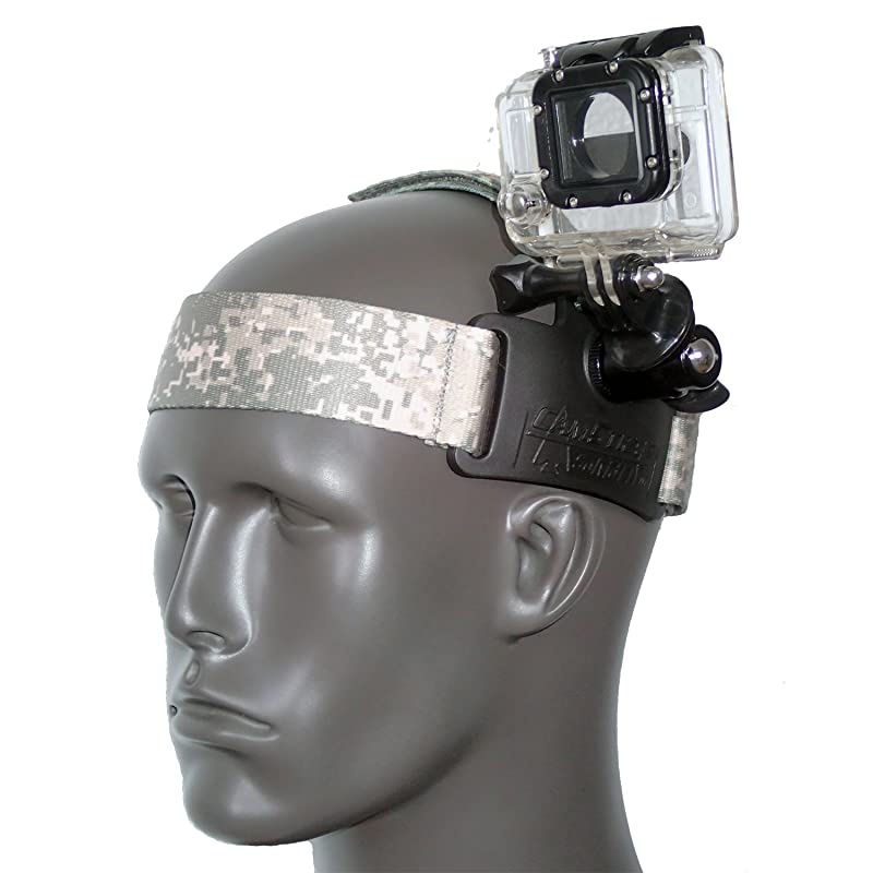 CamStrap Pro Universal Head Cam Mount Black
