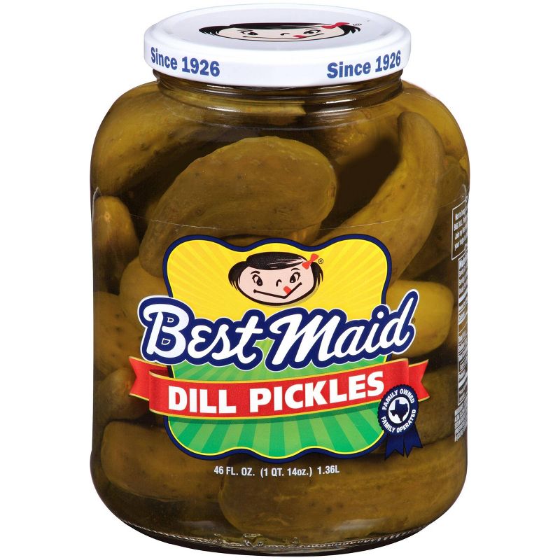 Best Maid Whole Dill Pickles - 46 fl oz