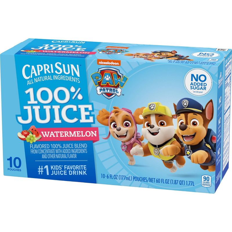 Capri Sun Watermelon - 10pk/6 fl oz Pouches