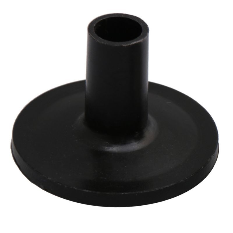 BQLZR 10 x Plastic Flanged Cymbal Sleeves for Drum Kit 3.8x2.6cm Black