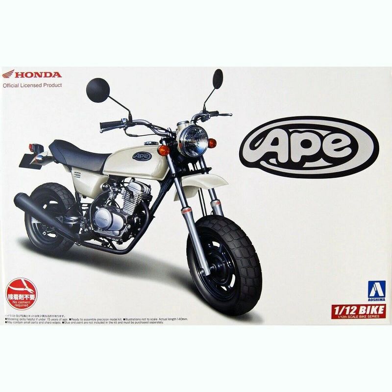 Aoshima 1/12 Honda Ape 50 Plastic Model Kit