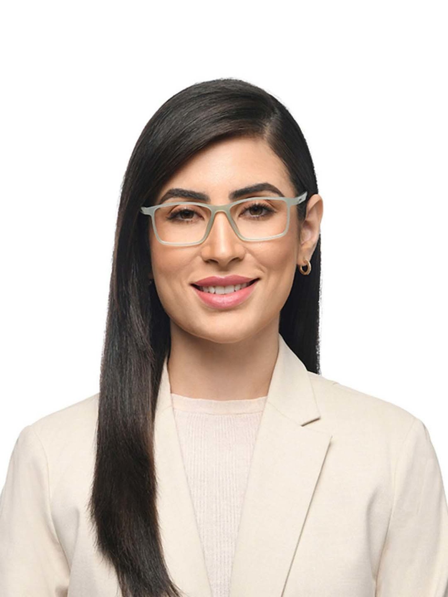 Lenskart Blu Green Rectangular Blue Light Protection Unisex Reading Glasses