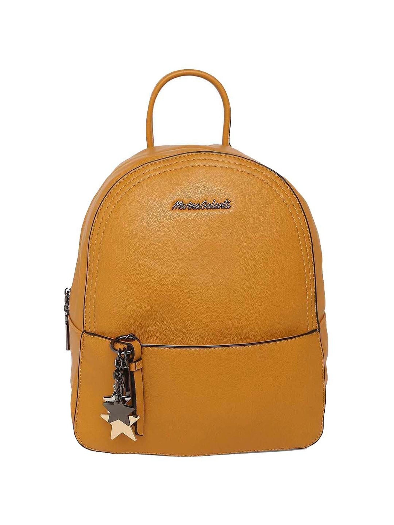 Marina Galanti Yellow Medium Backpack