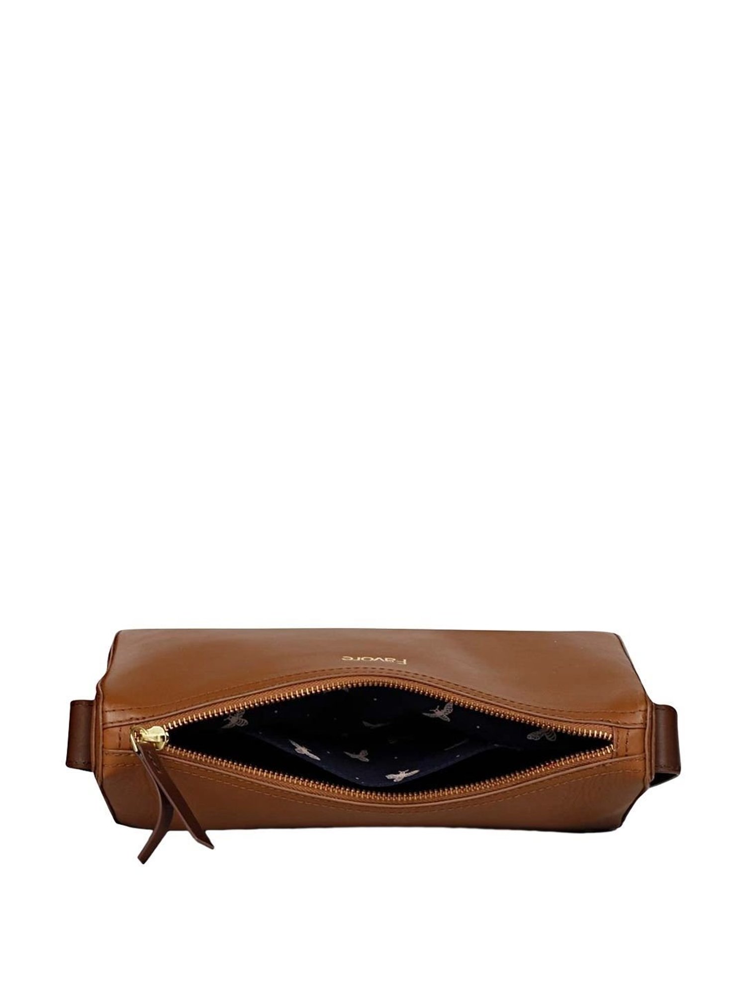 Favore Brown Solid Medium Shoulder