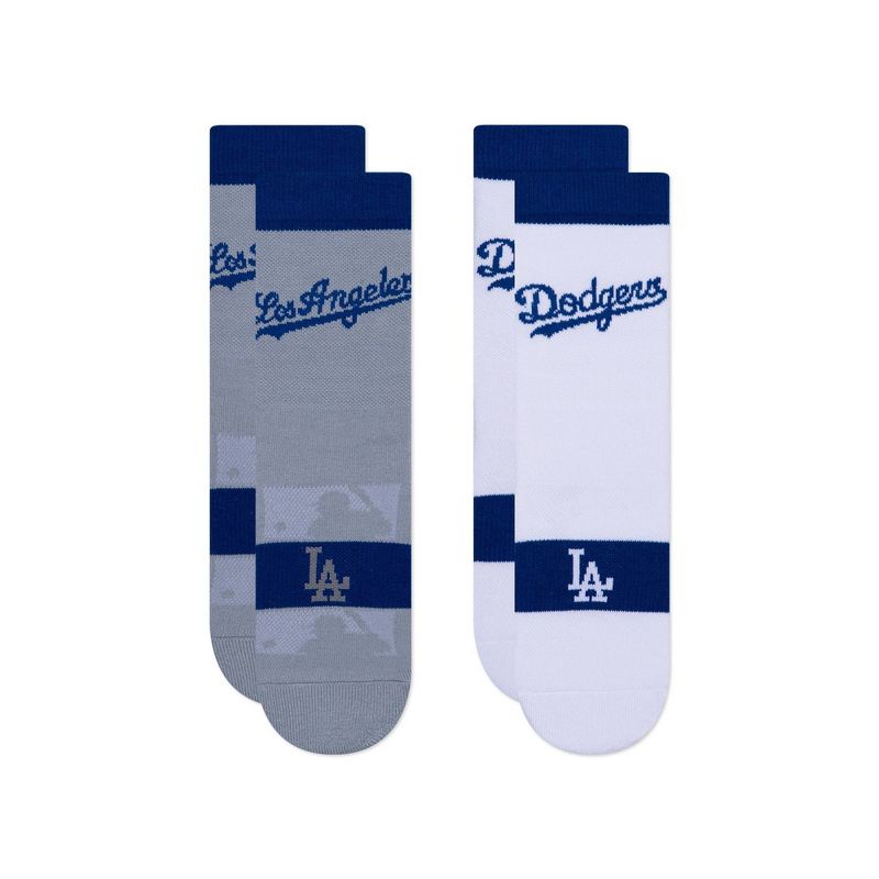 MLB New York Yankees Home Away Socks - 2pk - L