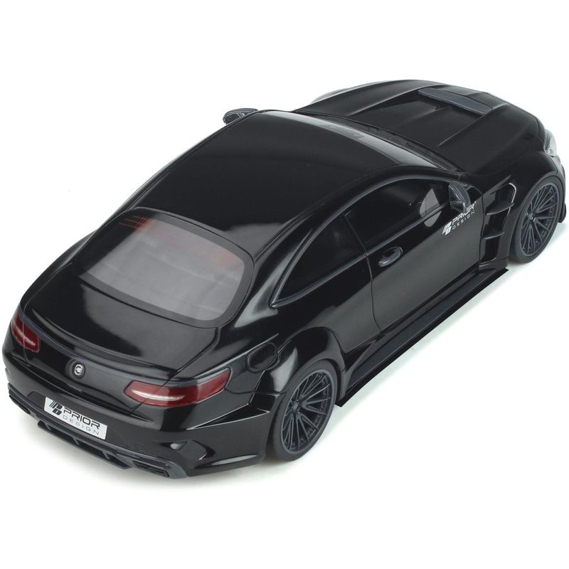 Mercedes Benz PRIOR Design PD75SC Obsidian Black Limited Edition to 999 pieces Worldwide 1/18 Model Car by GT Spirit