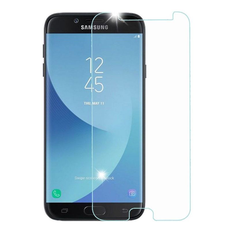 Valor Clear Tempered Glass LCD Screen Protector Film For Samsung Galaxy J7 (2018)/J7 Refine/J7 Star/J7 V 2nd Gen (2018)