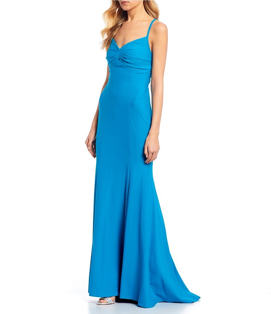 Jump Spaghetti Strap Trumpet Dress