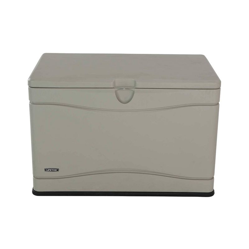 24" 80gal Outdoor Storage Box Beige - Lifetime