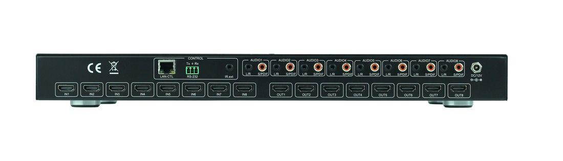 AVPro Edge AC-MX88-UHD-GEN2 HDMI UHD 8x8 Matrix Switch w/10-Yr Warranty