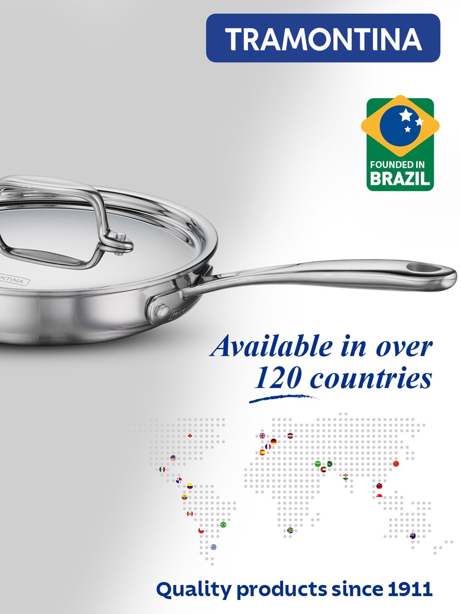 HAZEL Silver Induction Bottom Tope Stainless Steel Patila - 17.7 cm (2500 ml)