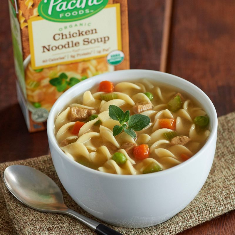 Pacific Foods Organic Chicken Noodle Soup - 17oz