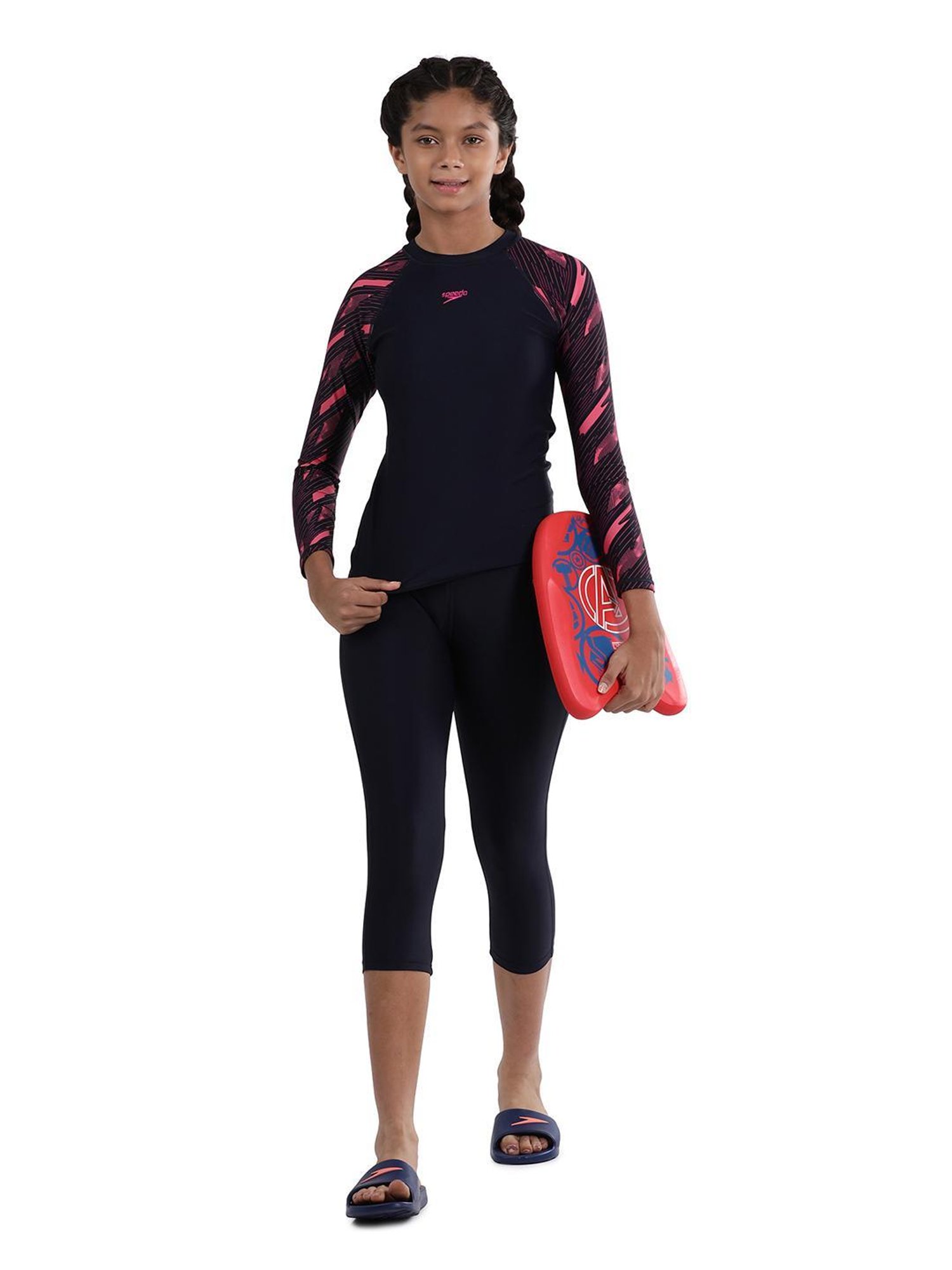 IO Kids Multicolor Printed Maillot