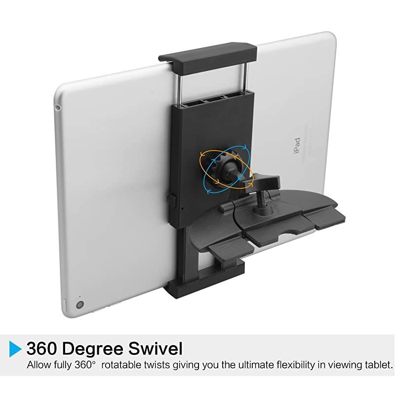 Universal Car Mount 2 in 1 CD Slot Tablet Car Mount for 711 inch Tablet CD Player Cell Phone Holder for 357 inch Smartphone  Tablet Car Mount Dash Holder Stand for iPad ProAirMini