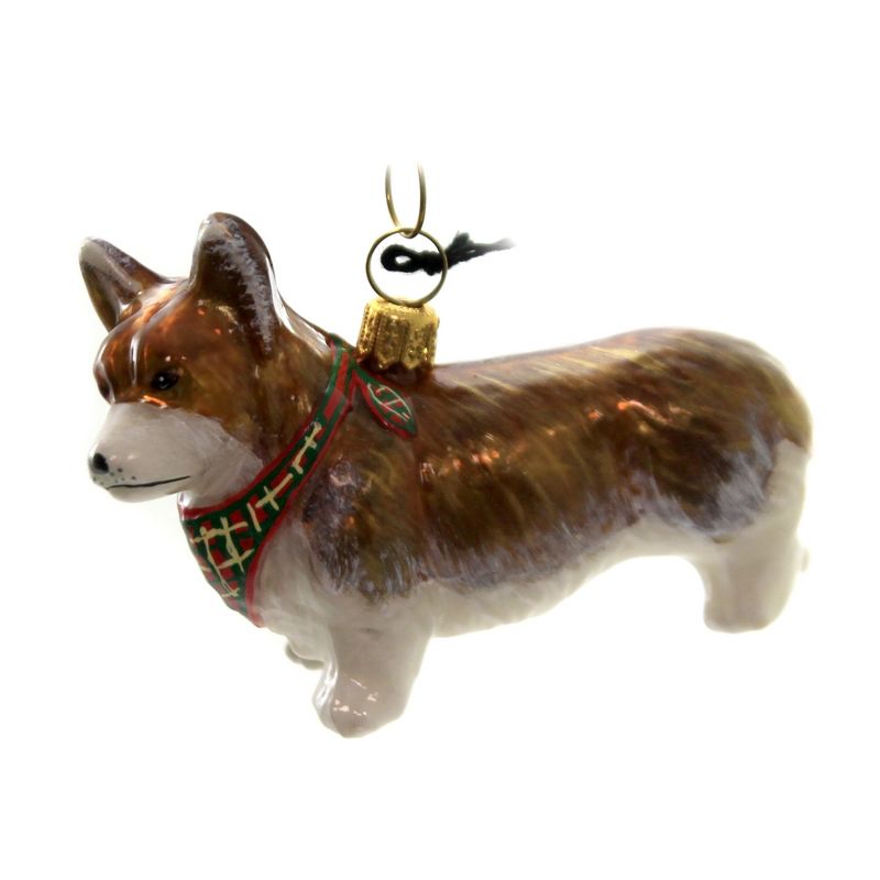 Joy To The World 2.75" Pembroke Welsh Corgi Ornament Pet Set Dog Companion  -  Tree Ornaments