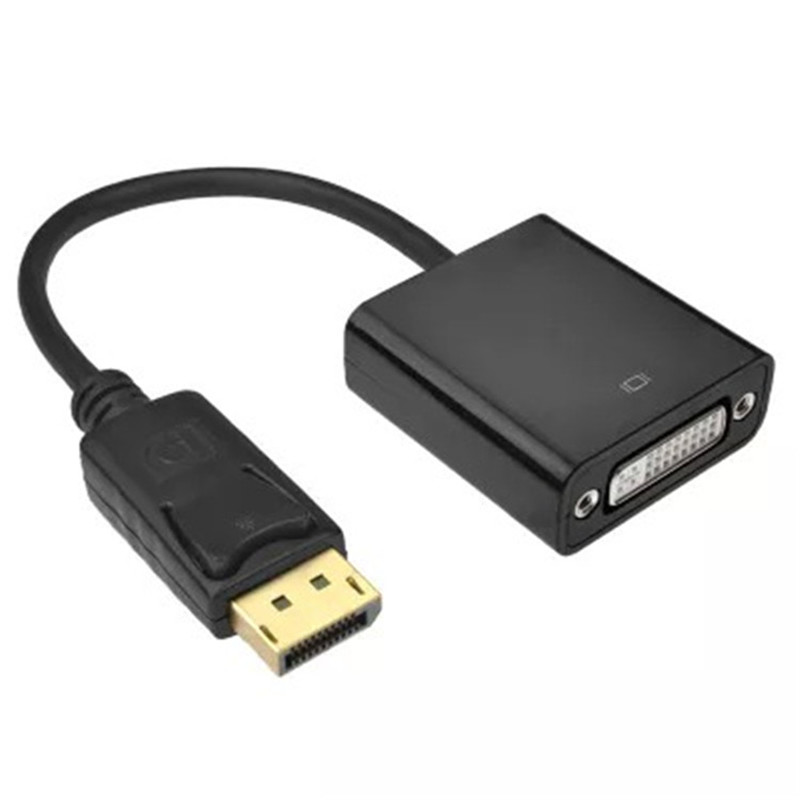 DisplayPort to DVI Adapter (DP to DVI Adapter) - Black
