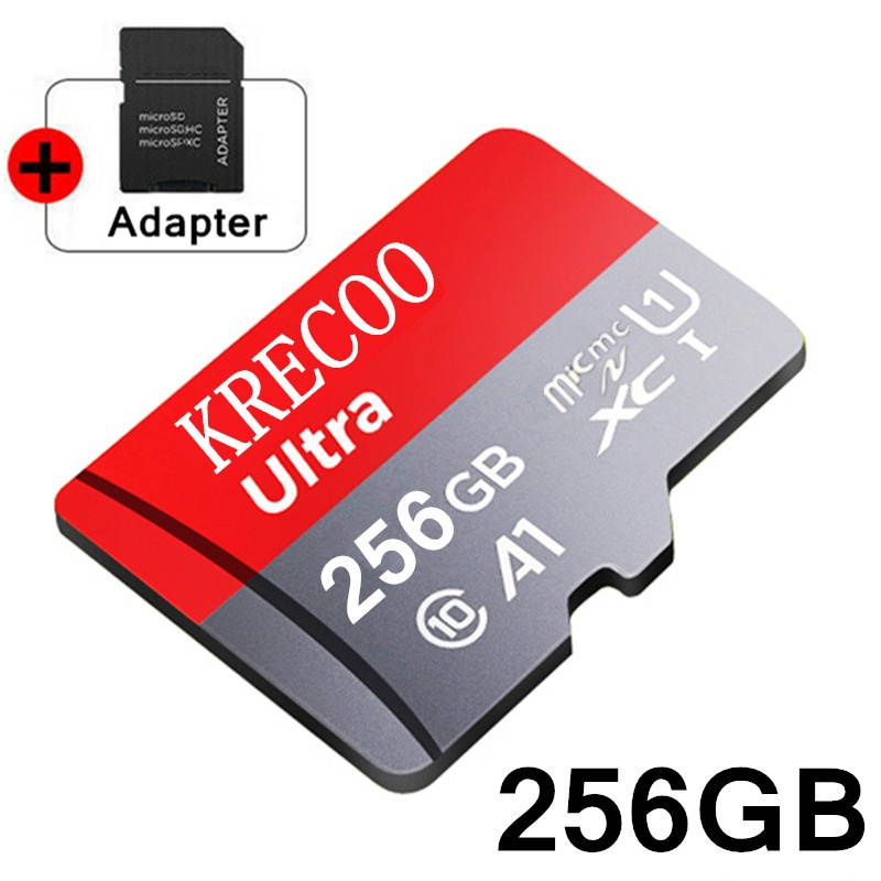 Micro SD Memory Card High Speed TF 64GB 128GB 256GB MicroSD Card with Adapter