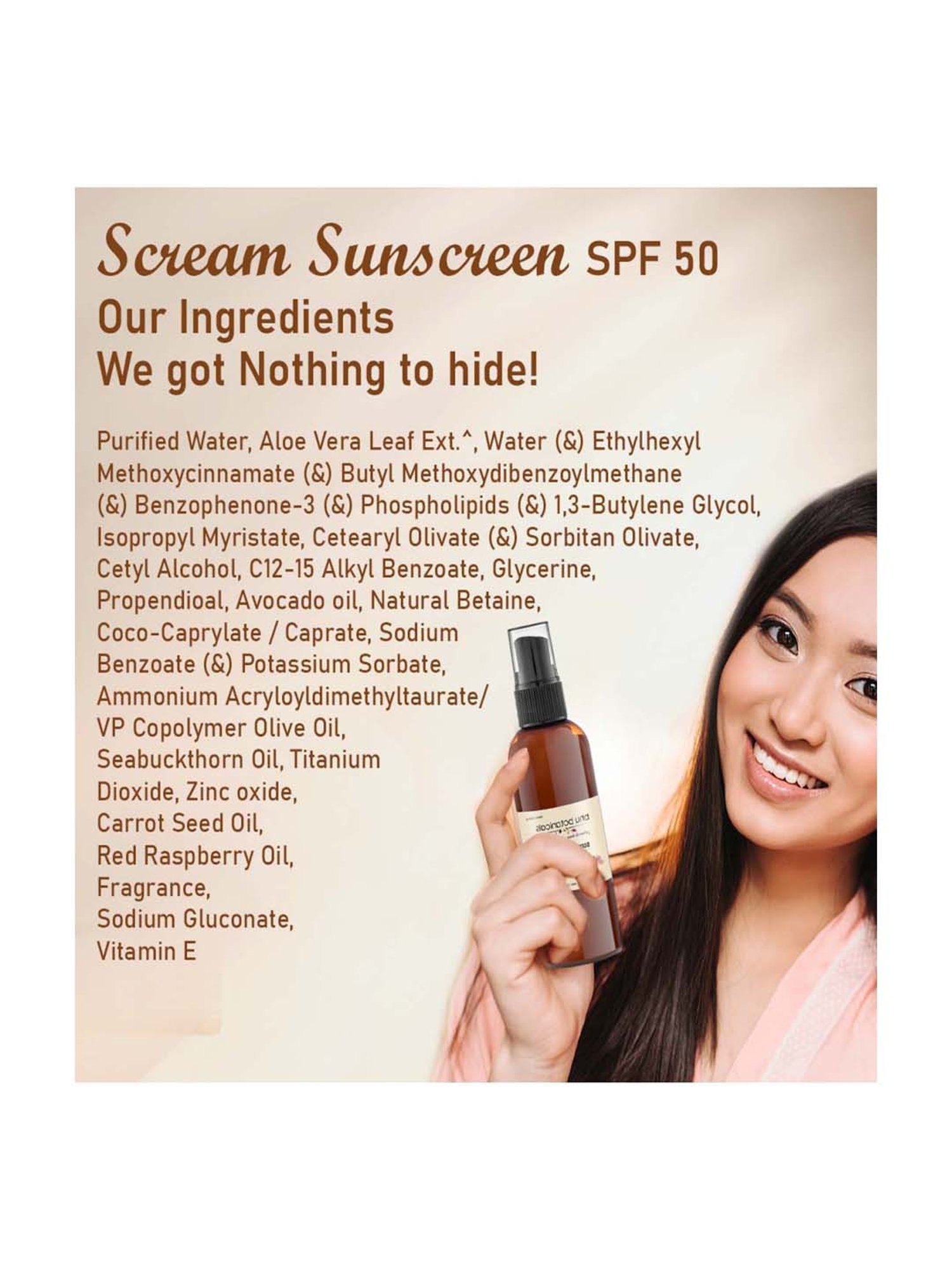 bhu botanicals Sunscreen Lotion - 100 ml