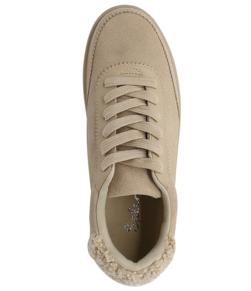Splendid Freya Suede Faux Fur Accent Sneakers