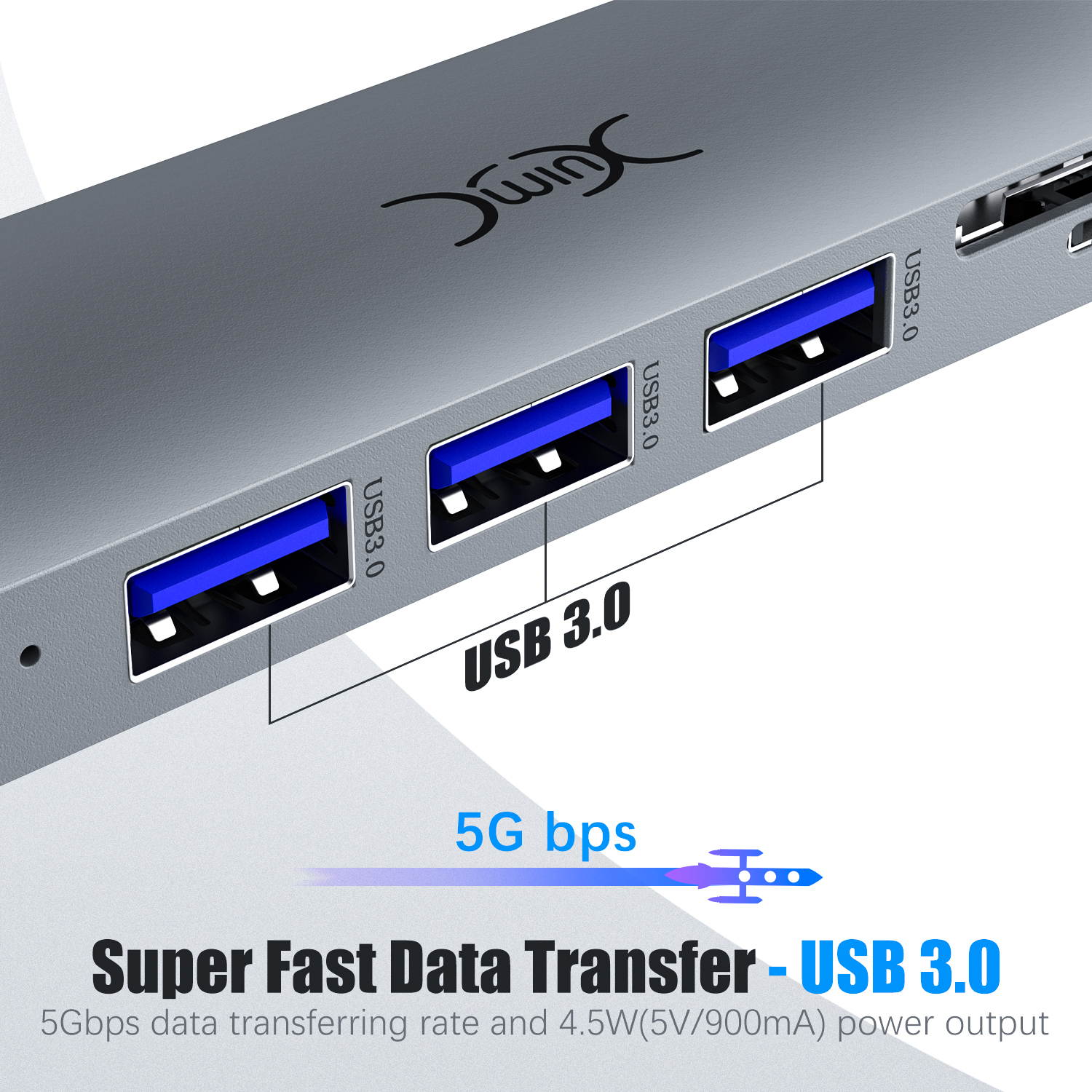 USB C To HDMI Hub - 4K@30HZ Dual HD Screen Extend & Mirror Mode - HDMI To USB C Adapter With Dual Display & USB 3.0 & 100W PD Compatible With MacBook Pro,Nintendo Switch And More Type C Device