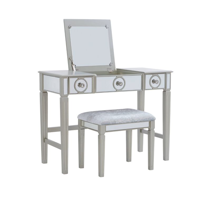 Salisbury Vanity w/Mirror White - Chique