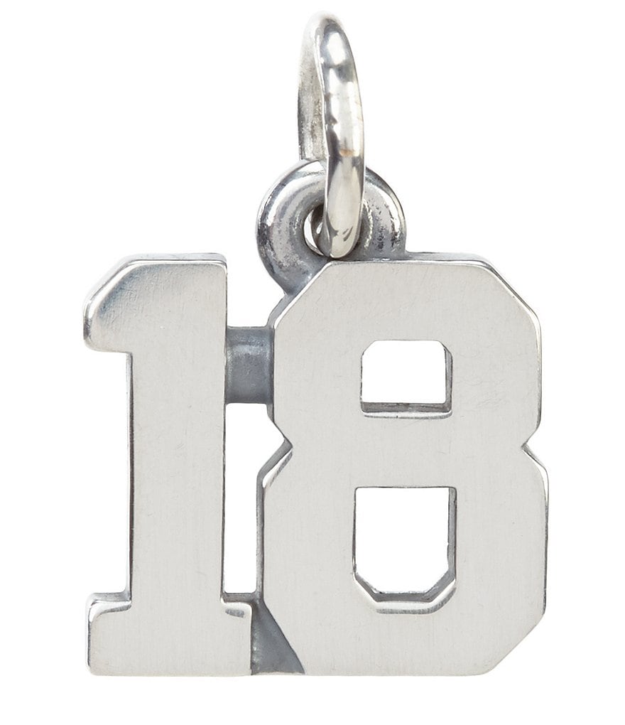 James Avery Faceted Lab-Created Amethyst February Birthstone Charm