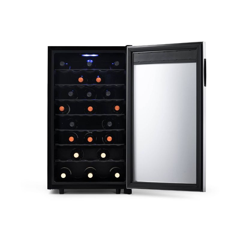 NewAir 50-Bottle Single-Zone Compressor Wine Cooler