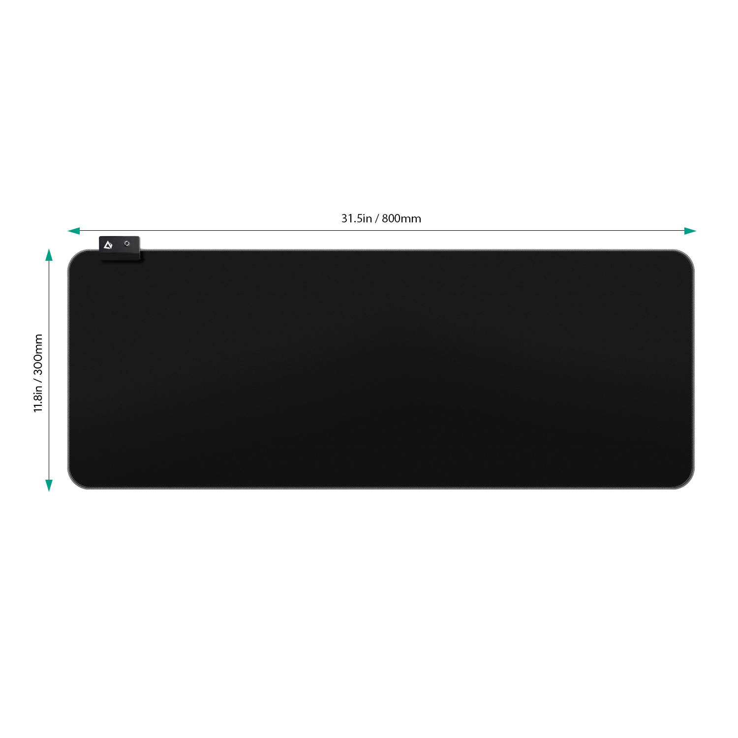 AUKEY KM-P6 RGB Gaming Mouse Pad Large (31.5&times;11.8&times;0.15in) Thick   Extended LED Mousepad with Customizable 16.8 Million Colors, 10 Preset Lights, Spill-Resistant Smooth Surface