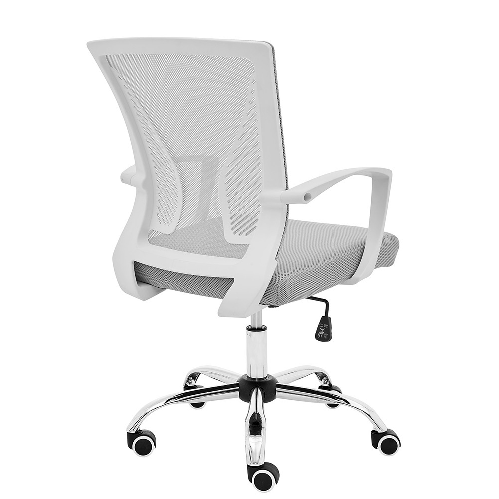 Modern Home Zuna Mid-Back Office Chair - White/Gray