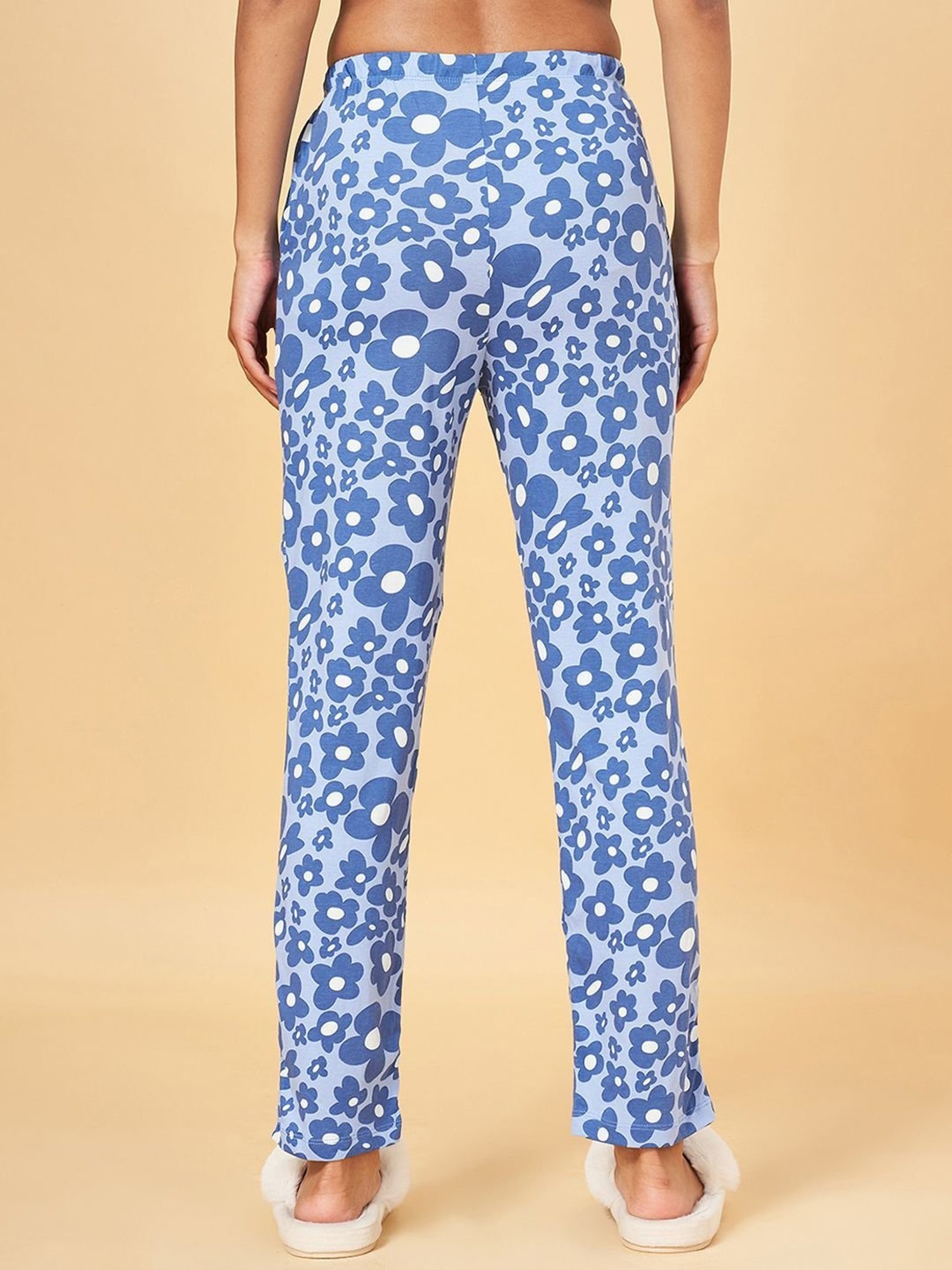 Dreamz by Pantaloons Blue Cotton Printed Pyjamas