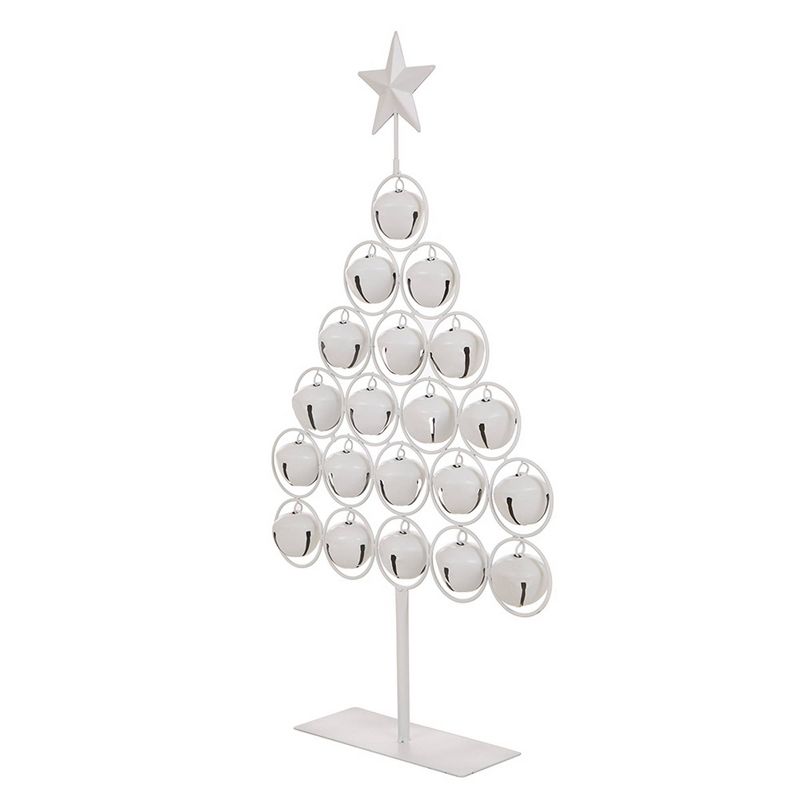 21" Iron Bell Table Tree - Glitzhome