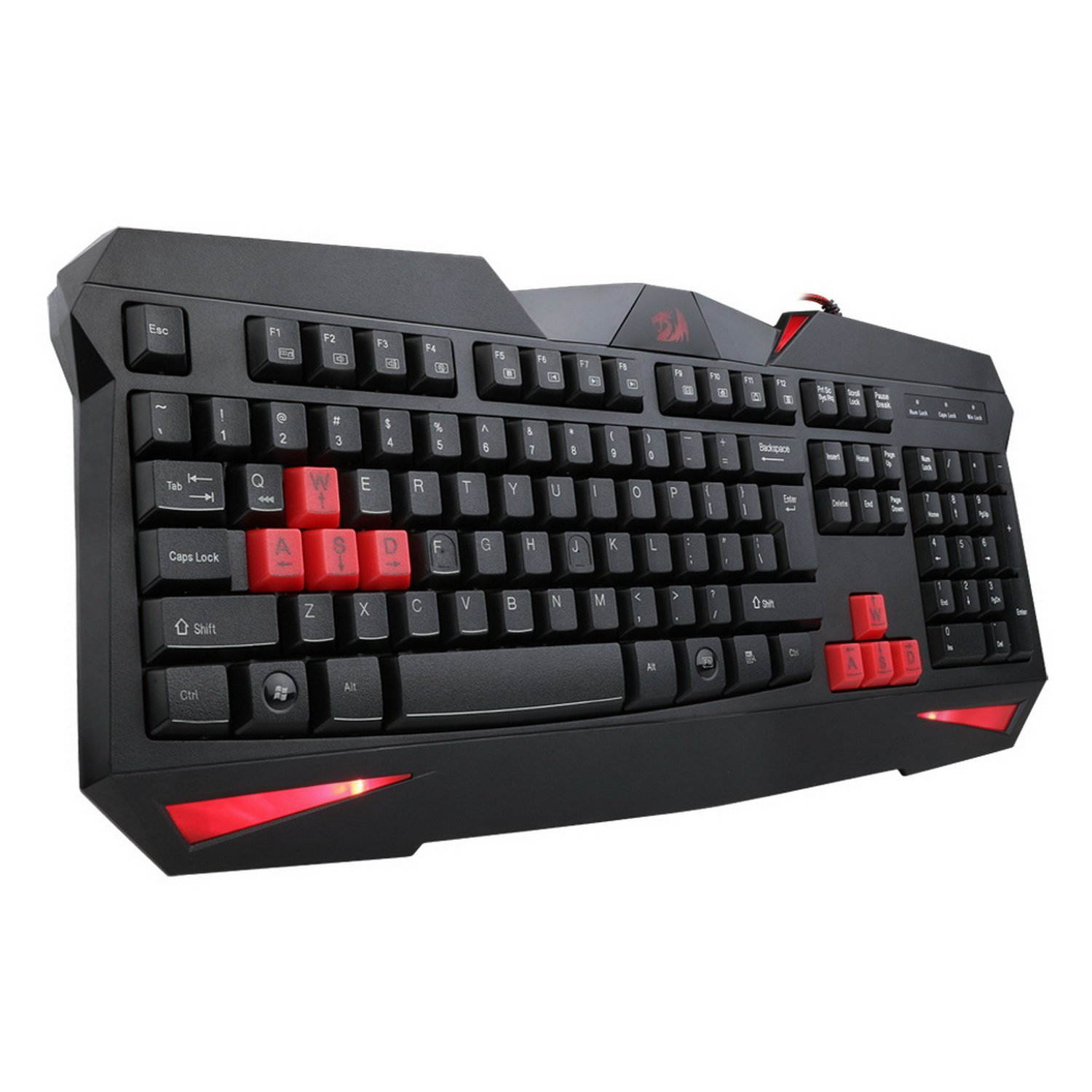 Redragon S101 Vajra USB Gaming Keyboard with Centrophorus USB Gaming Mouse