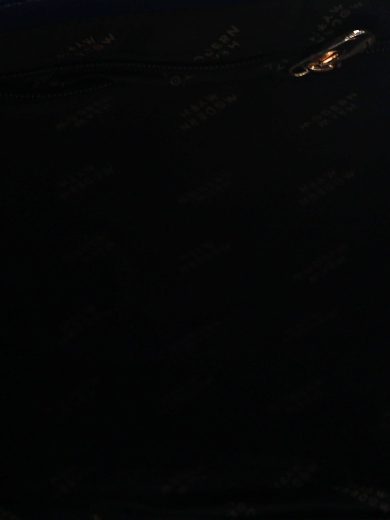 Modern Myth Trapeze Tan Large Tote Bag