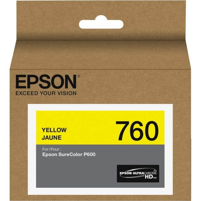 EPSON AMERICA T760420 Ultrachrome HD Photo Yellow