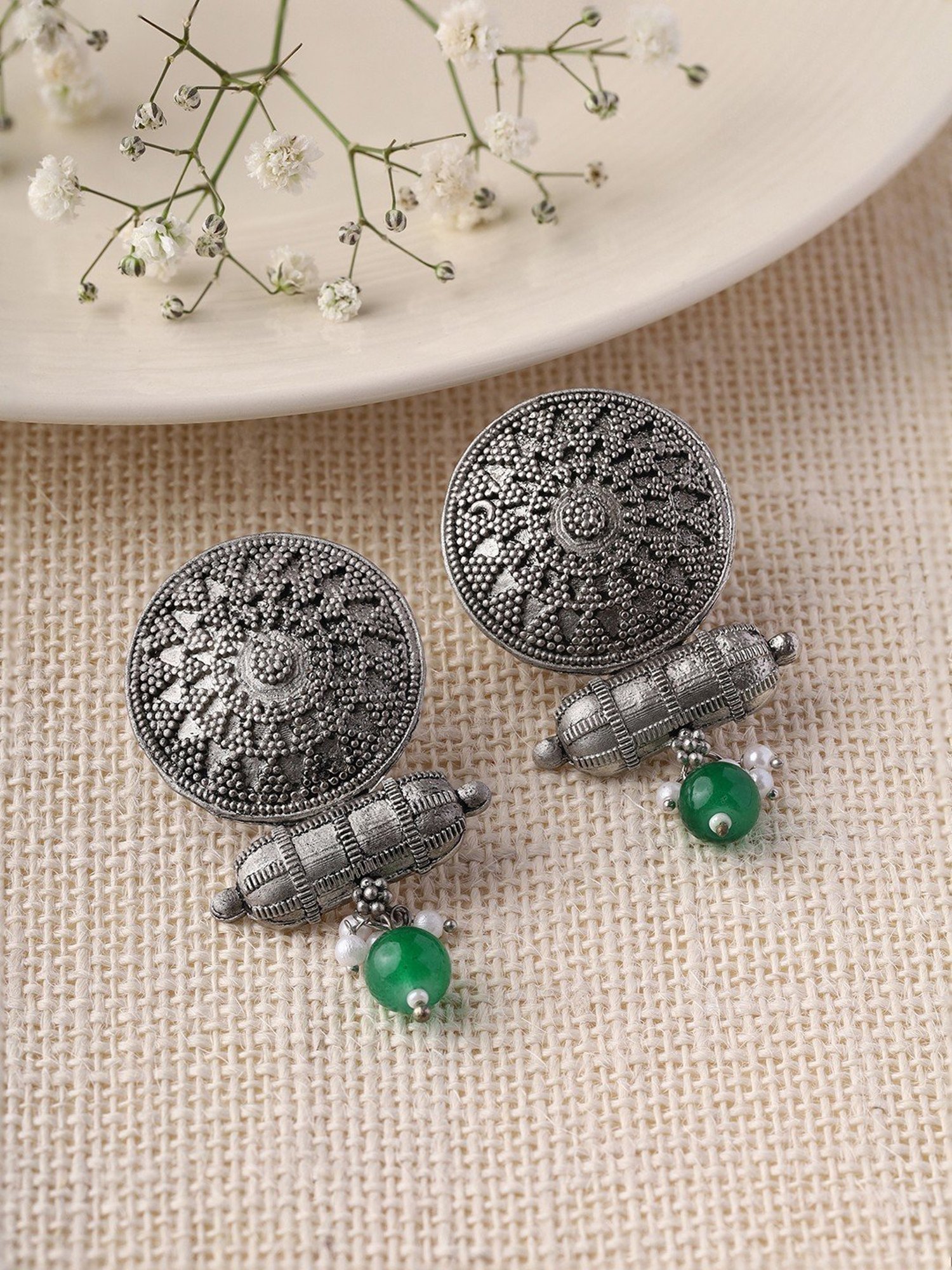 Priyaasi Tribal Drop Earrings