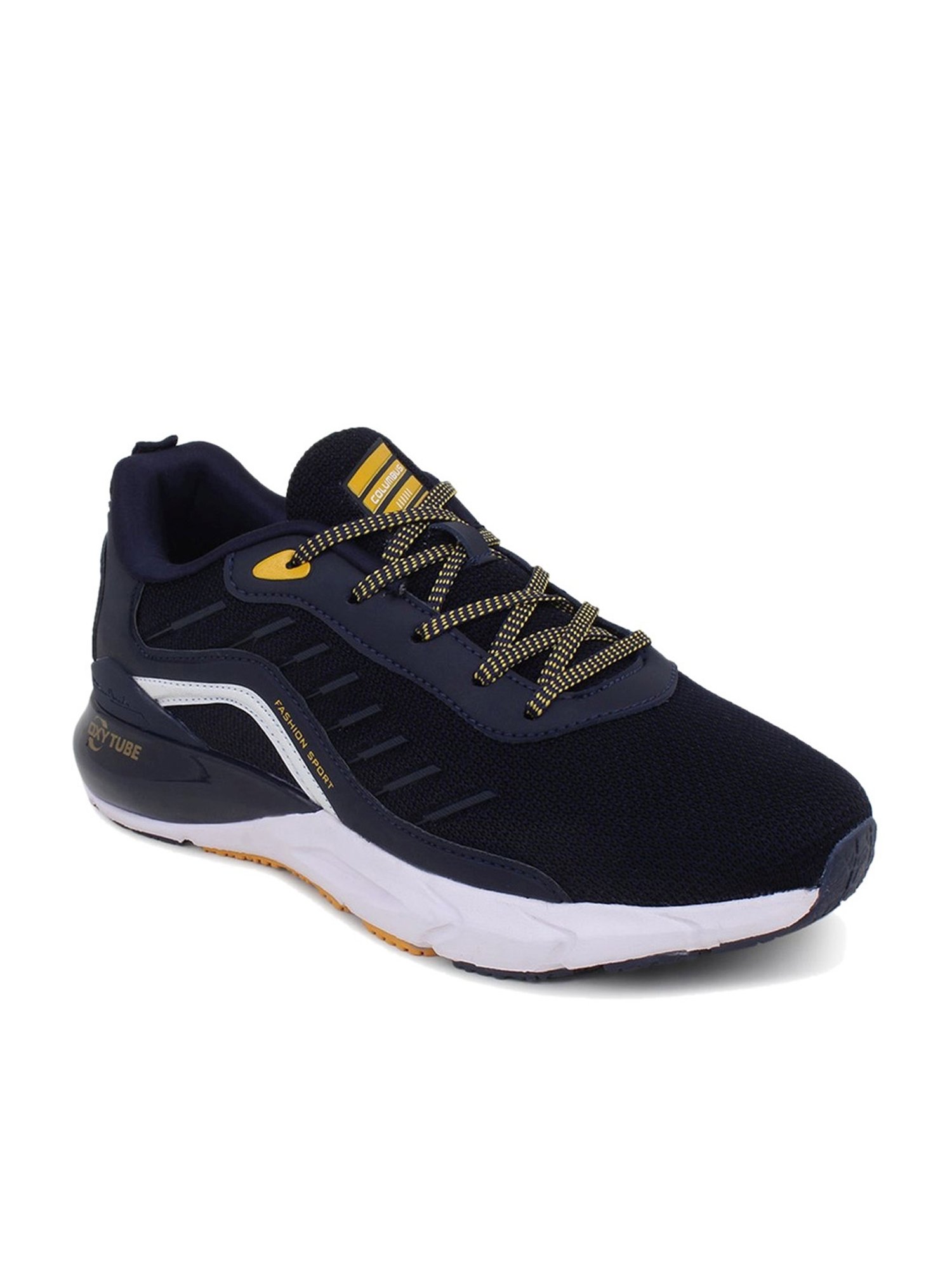 Columbus Men's Navy Running Shoes