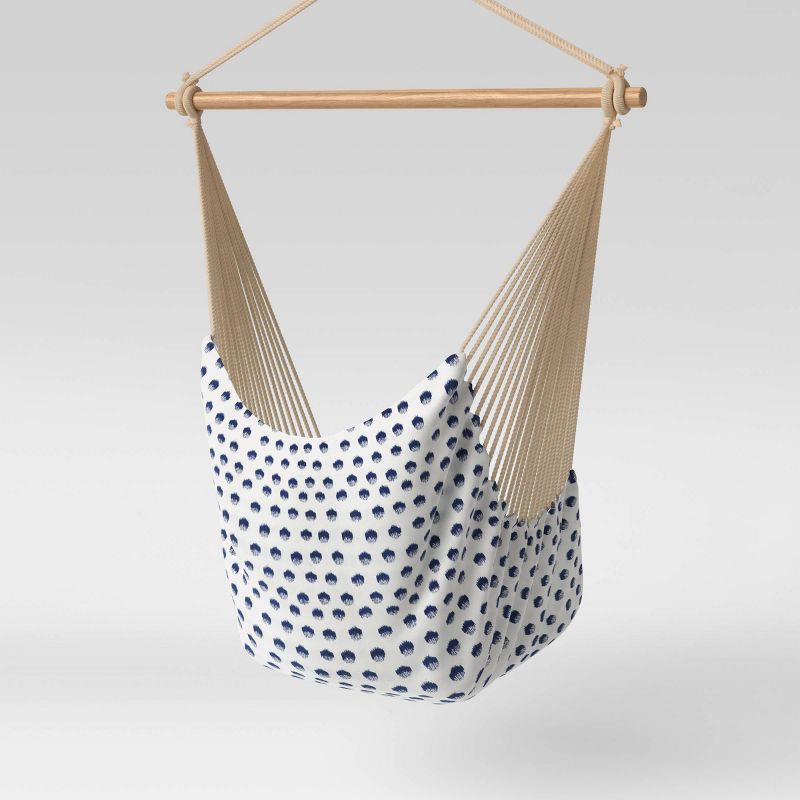 Web Spinner Swing 24" Diameter - Black - Sorbus