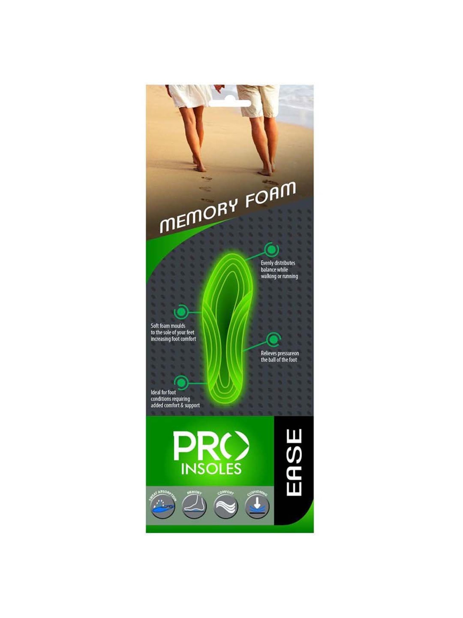 Pro Pacific Blue Ease Insole (46)