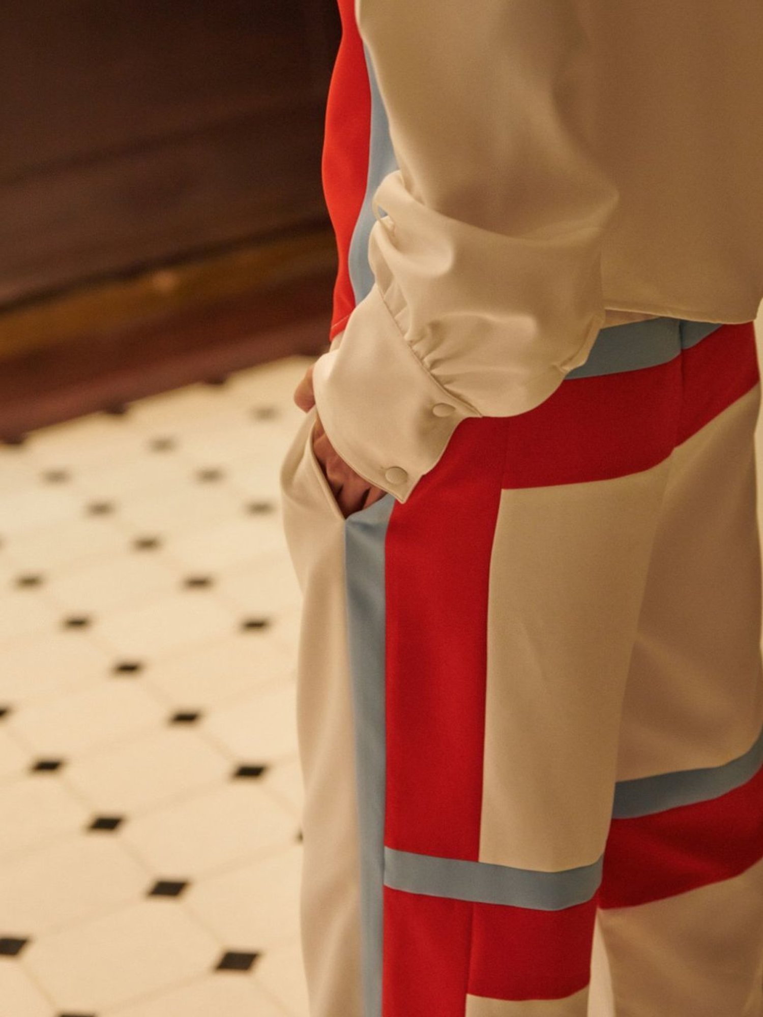 Cin Cin White Audace Party Edit Ruby Shirt With Pant