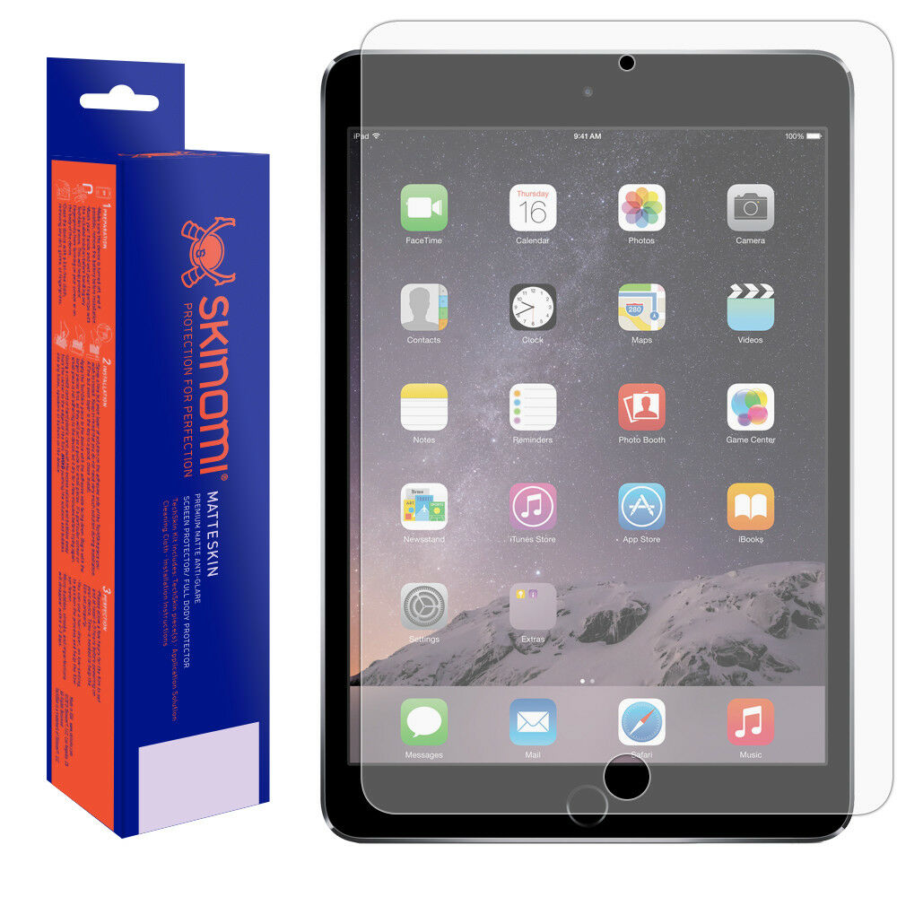 Skinomi MatteSkin Anti-Glare Matte Screen Protector Shield for Apple iPad mini 4
