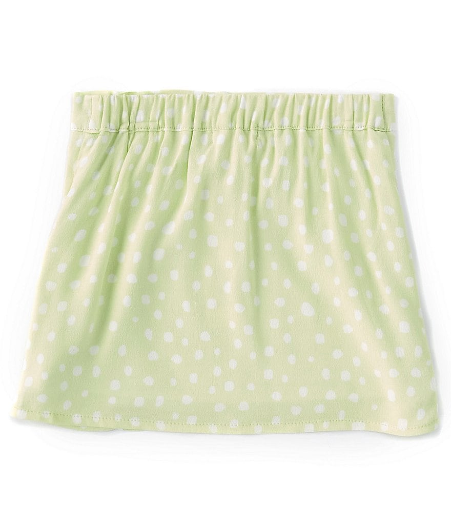 GB Girls Little Girls 2T-6X Smocked High Waisted Mini Skirt