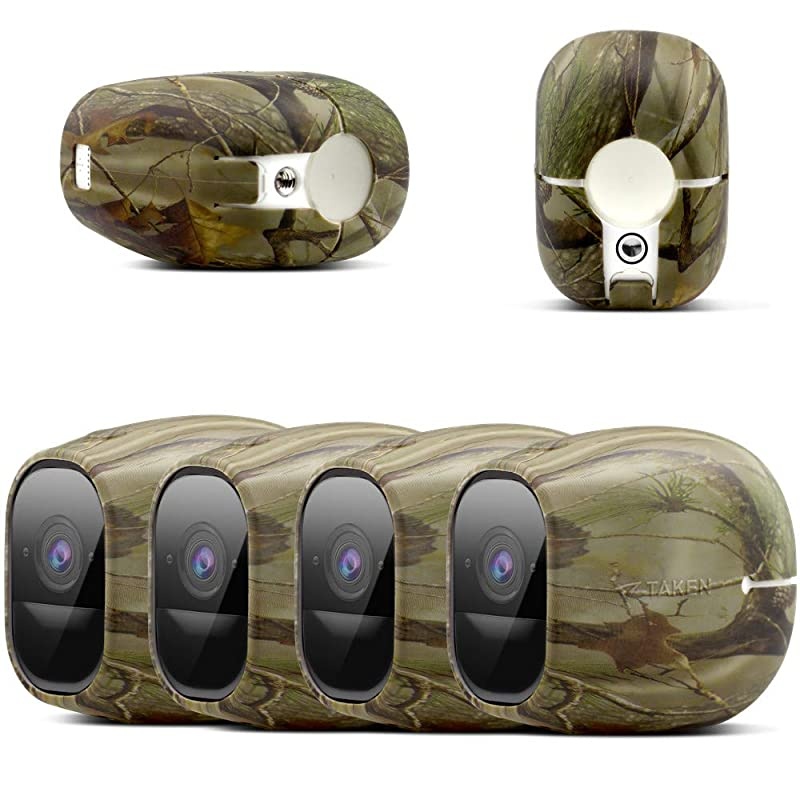 Silicone Skins Compatible with Arlo PRO Arlo PRO 2 Smart Security Home Camera Silicone Skins Case Cover for Arlo PRO amp Arlo PRO 2 Smart Security WireFree Cameras 4 Pack Camouflage