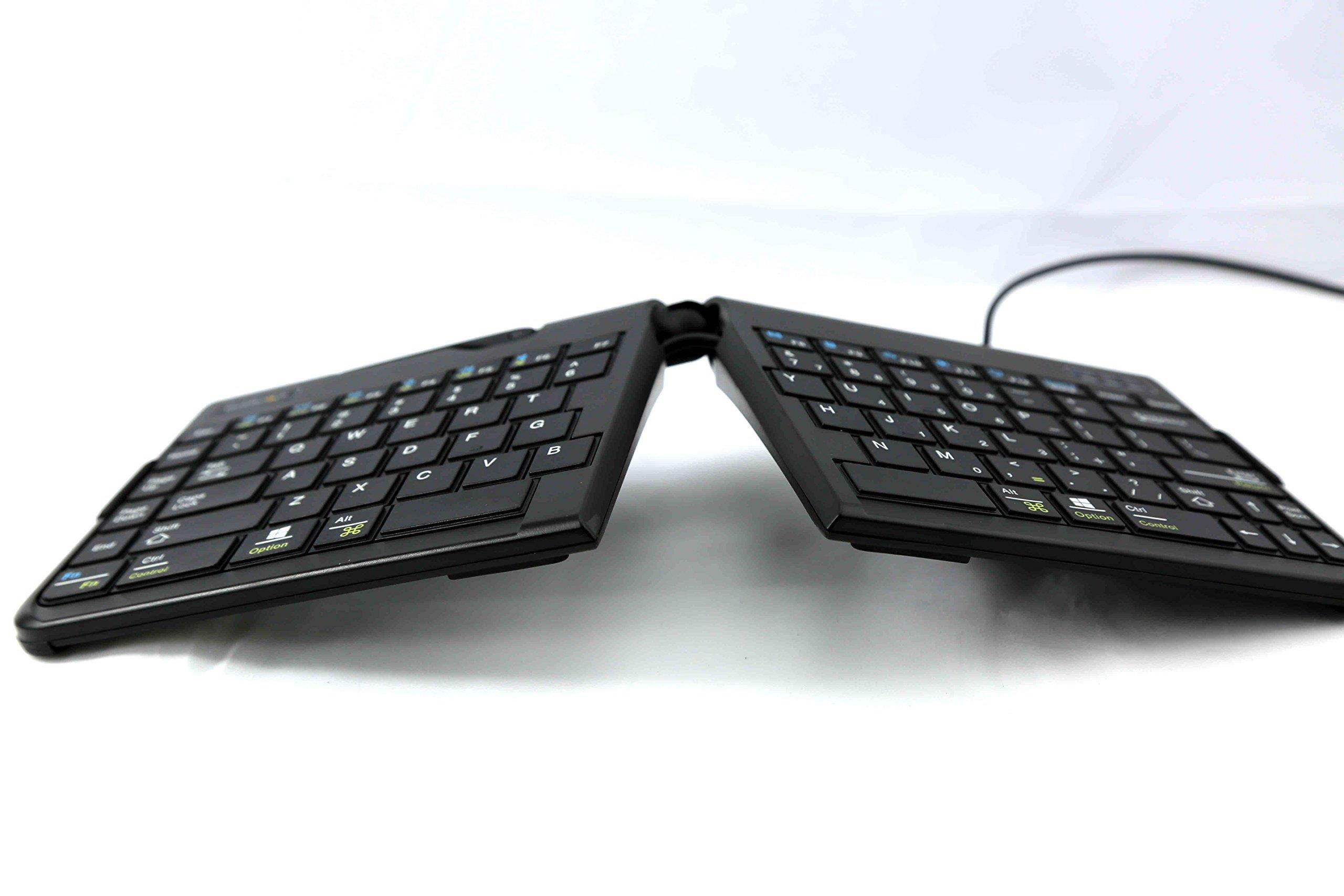 Goldtouch Go!2 Mobile Keyboard - PC & Mac GTP-0044 Plus Jestik Microfiber Cloth - Value Bundle